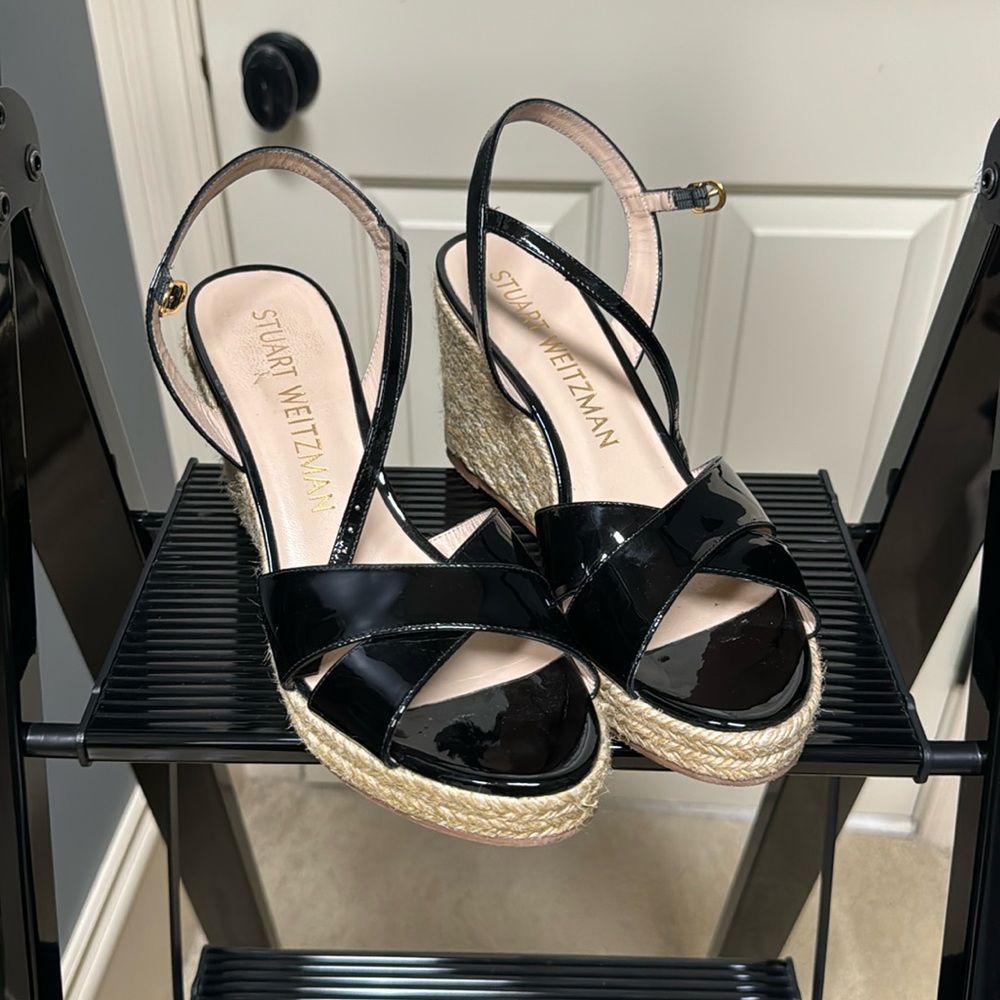 Stuart Weitzman Espadrille Wedges